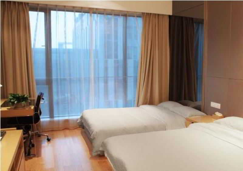 גואנגג'ואו Slowcom-Xingyue Pa Zhou Apartment מראה חיצוני תמונה